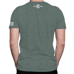 KC Eat Sleep Camp Repeat Tee Shirt - Pine - Medium