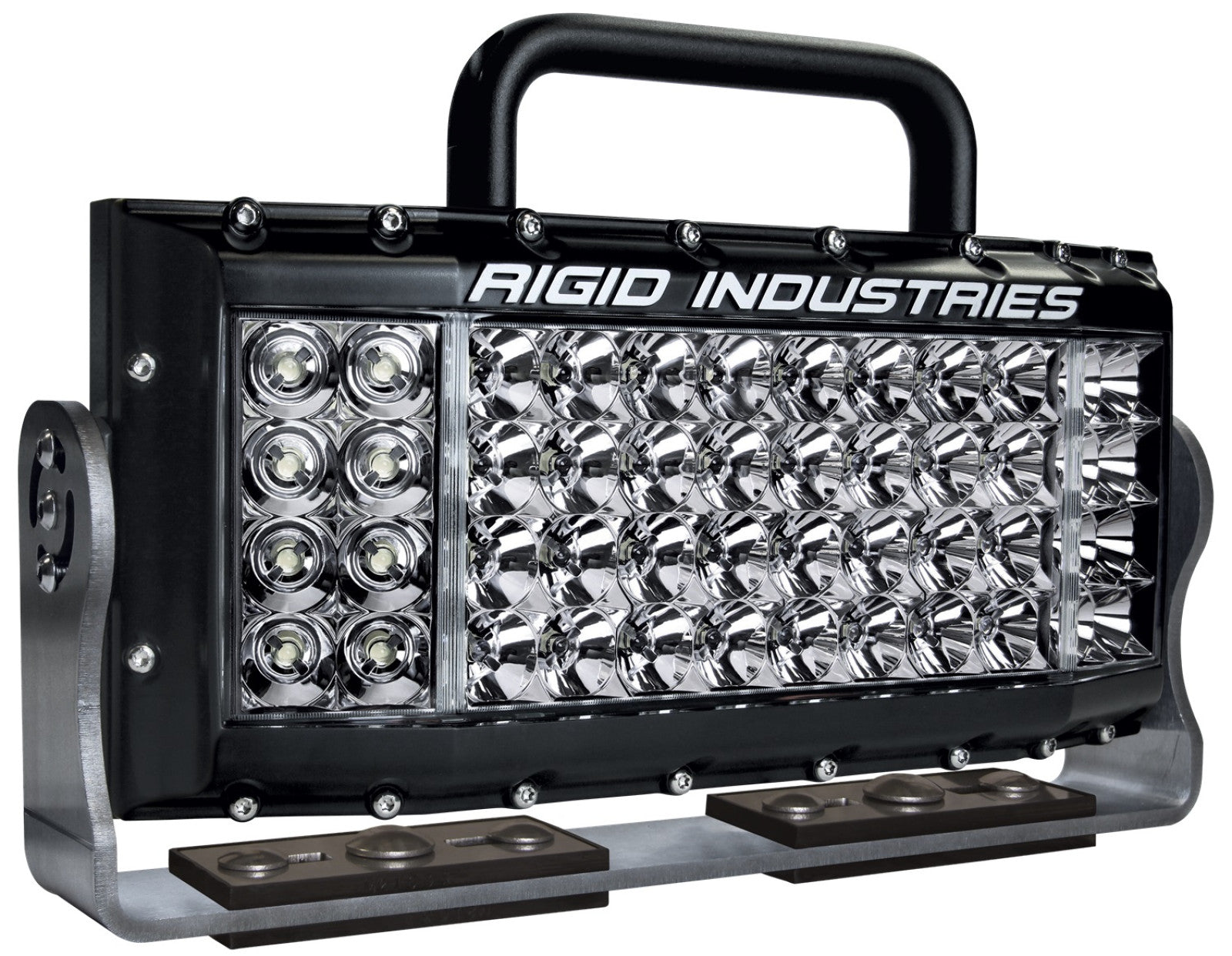 RIGID Industries 73511 RIGID Site Series AC Work Light, Flood Optic, Black Housing, Single