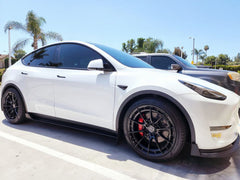 VR Forged D03-R Wheel Package Tesla Model Y 21x9.5 21x10.5 Gloss Black