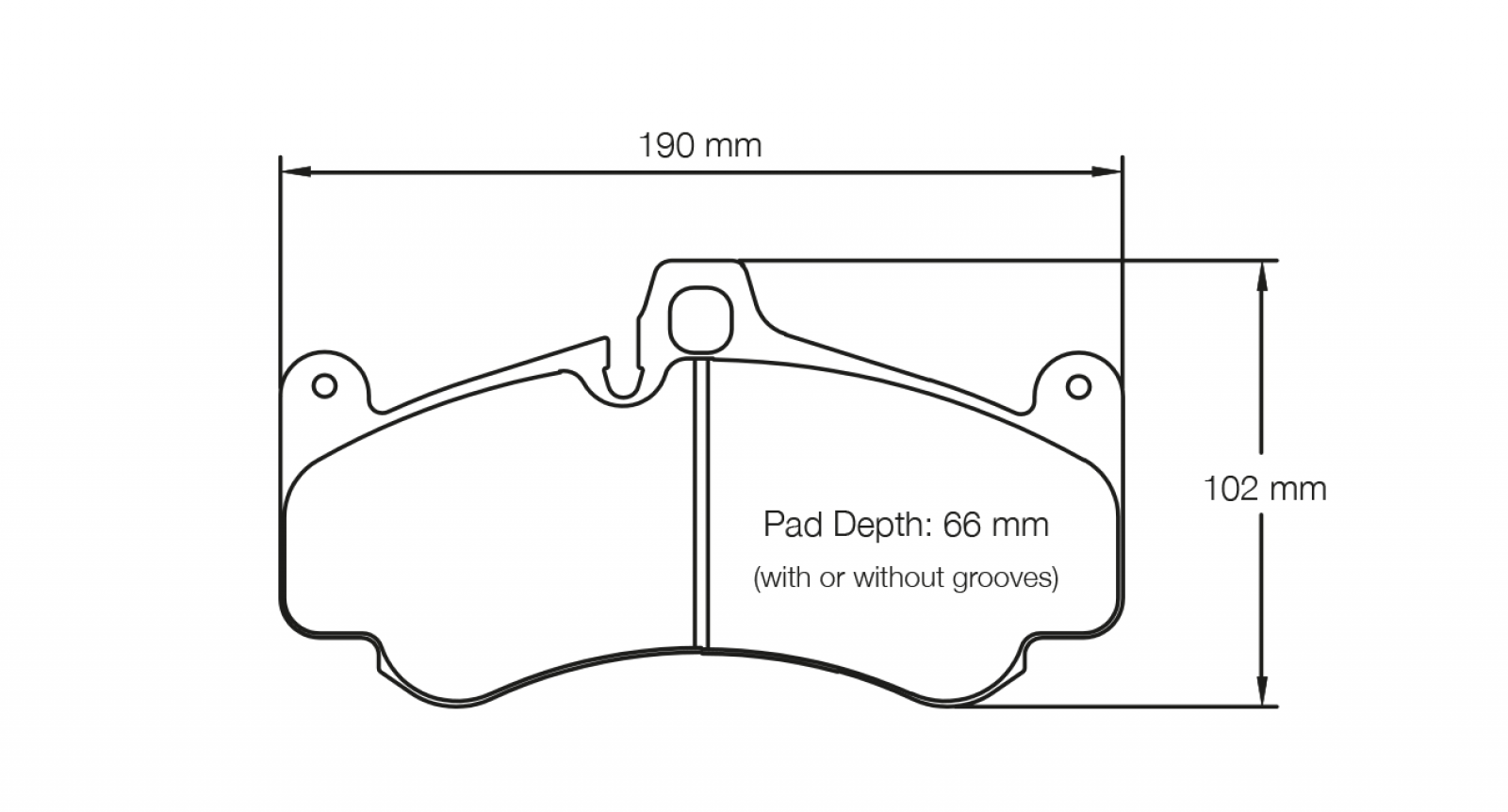 Pagid Porsche 996/997 GT2 / GT3 / RS / CUP, Boxster, Carrera, Cayman RSL29 Front Brake Pads
