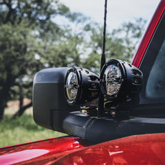 2021 Bronco A-Pillar Light Kit with a set of 360 Spot and a set 360 Drive Lights