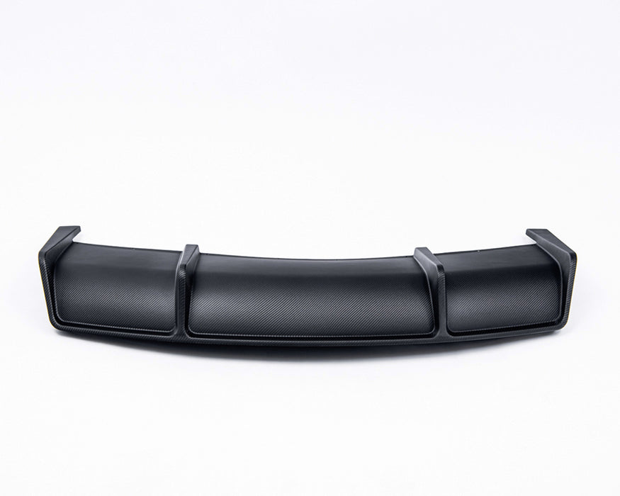 VR Aero Matte Carbon Fiber Rear Diffuser Tesla Model 3 2018