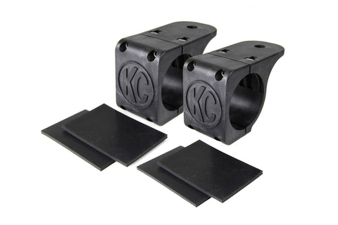 KC HiLiTES 73081 KC Bracket Mount Tube Clamp 2.25-2.5 Inch Round EA