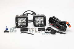 KC Hilites 3 in C-Series C3 LED - 2-Light System - 12W Spot Beam