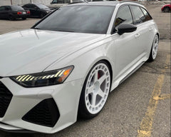 VR Forged D12-R Wheel Package Audi RS6 | Audi RS7 C8 22x10.5 Gloss White