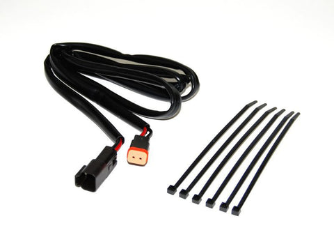 KC HiLiTES 48 inch Plug-In Wiring Extension - 2-Pin Deutsch Connector