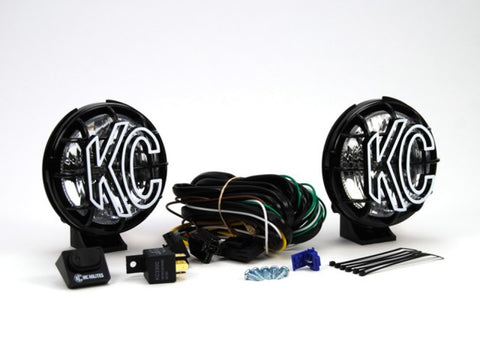 KC HiLiTES 451 KC Apollo Pro Halogen 5in Spread 2-Light System Universal