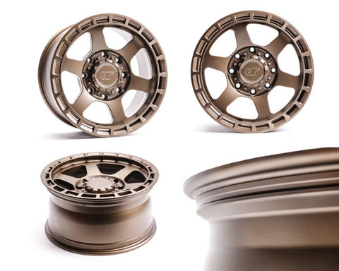 VR Forged D14 Wheel Package Chevrolet Silverado HD 2500 | 3500 18x9 Satin Bronze