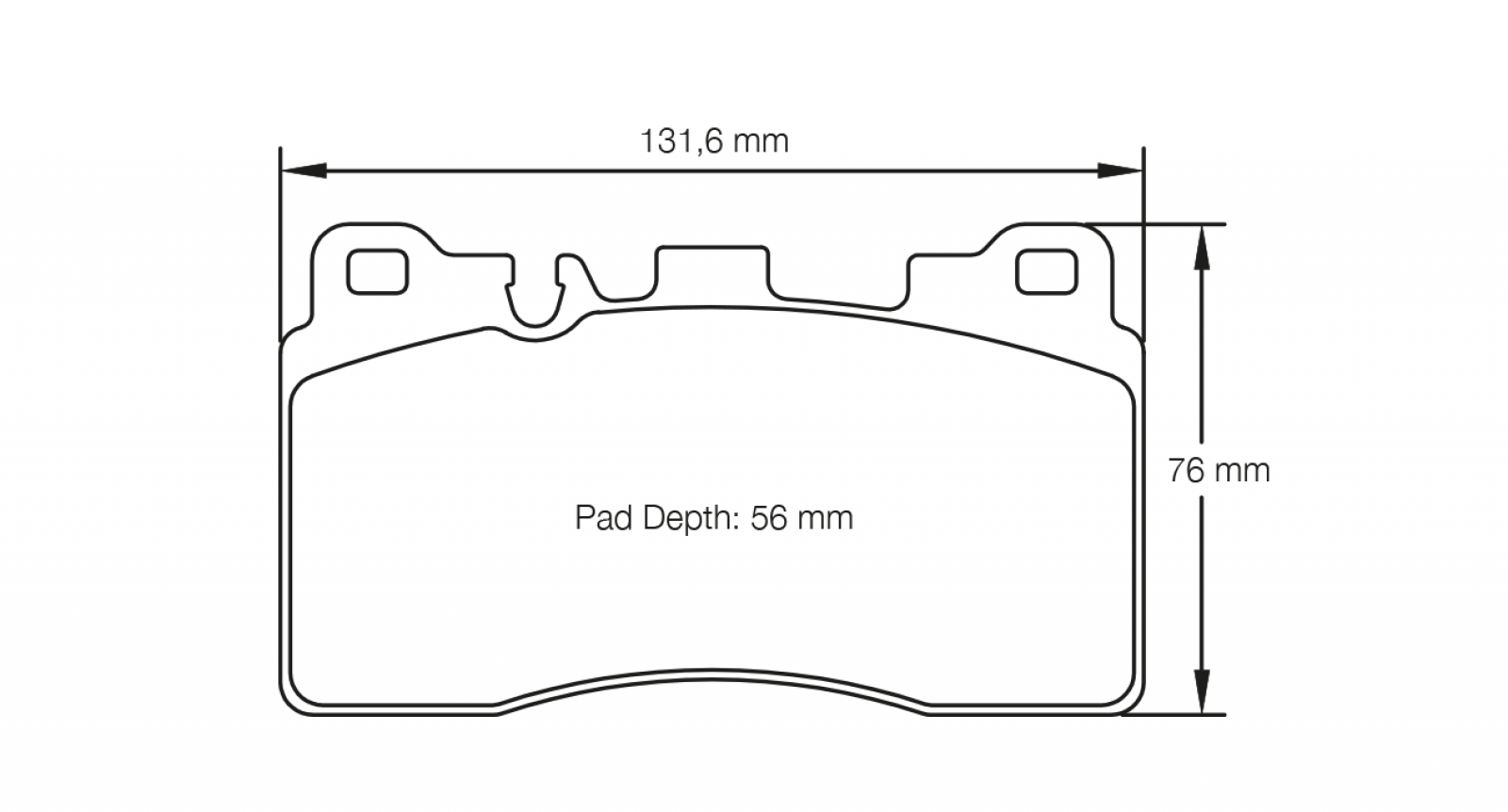 Pagid Racing 8089 RSC3 Compound Brake Pads
