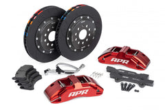 APR Brakes - 350x34mm 2 Piece 6 Piston Kit - Front - Red - MK7 R