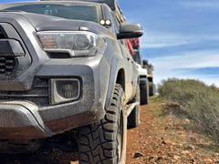 KC Hilites 4 in Gravity LED G4 - 2-Light System - SAE/ECE - 10W Fog Beam - for 12-18 Toyota Tacoma