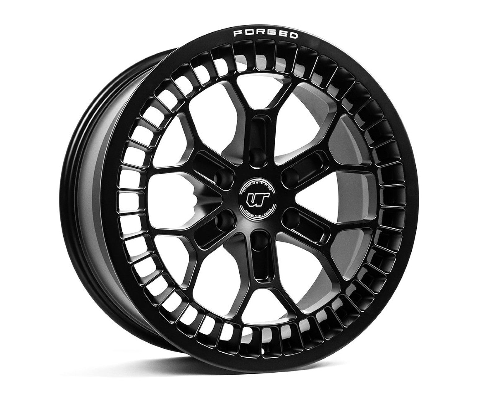 VR Forged D02 Wheel Matte Black 20x9  12mm 6x135