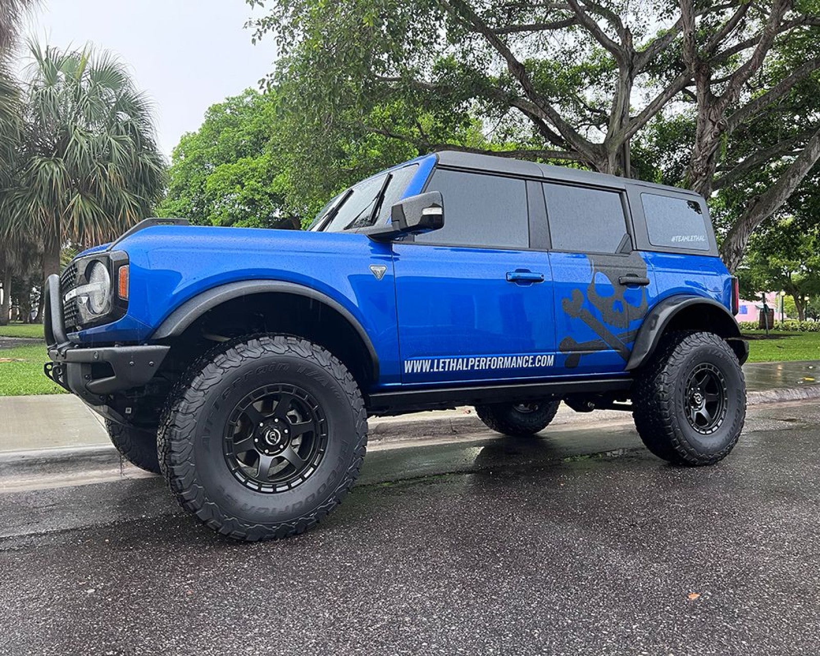 VR Forged D14 Wheel Package Ford Bronco 17x8.5 Matte Black
