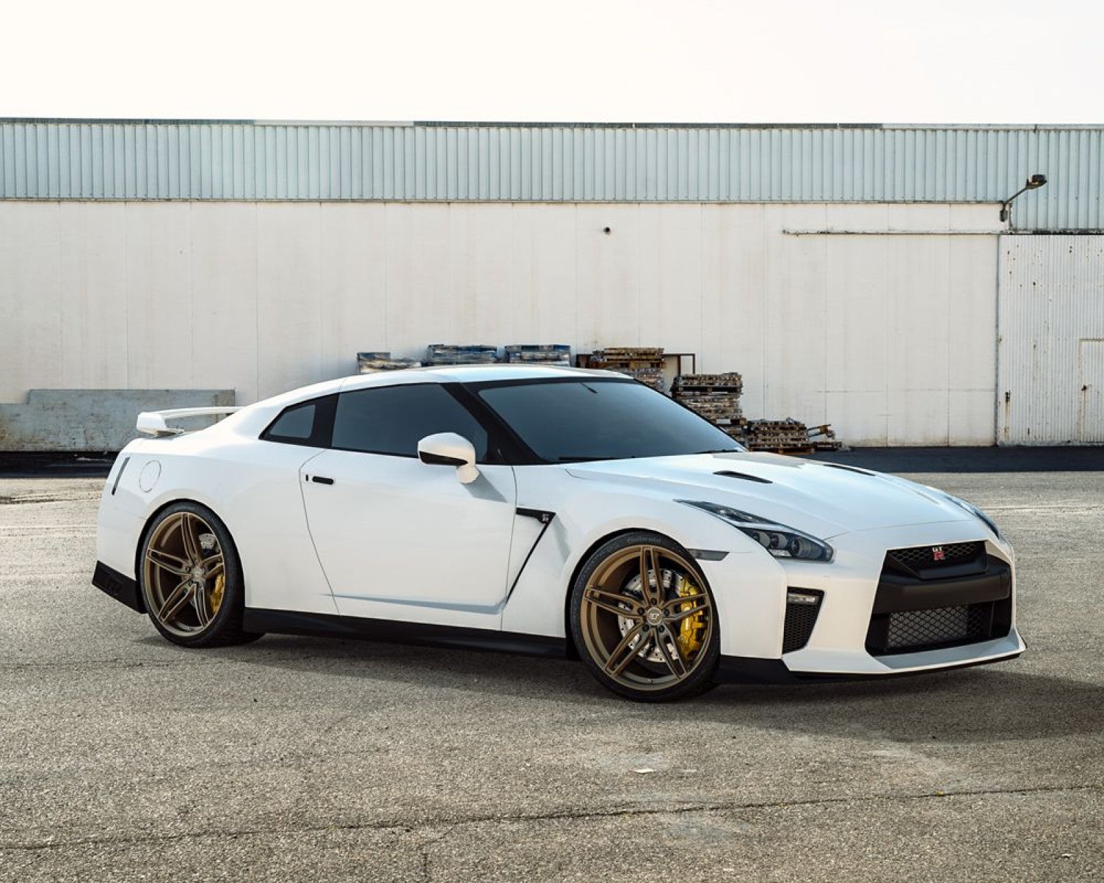 VR Forged D10 Wheel Package Nissan GT-R 20x10 20x12 Satin Bronze