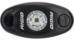RIGID A-Series LED Light, Low Power, Red, Black Housing, Single
