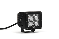 KC HiLiTES 1315 KC C-Series C3 3in LED Spot Amber 1-Light Universal